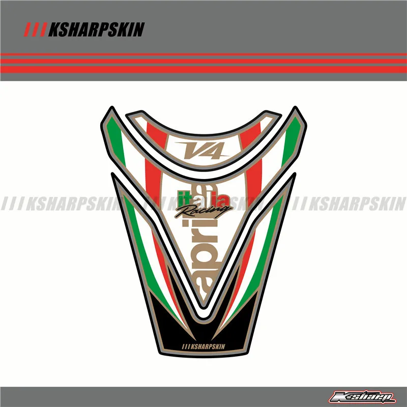 3D наклейка ADESIVI эмблема защитный Танк Pad Cas крышка подходит для Aprilia RSV4