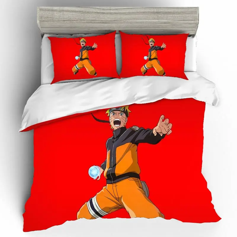 DQ0335 Домашний текстиль постельное белье Наруто Ropa De Cama роскошный подарок Sabanas Комплект постельного белья королевского размера постельное белье бязь постельное белье поплин - Цвет: DQ0335