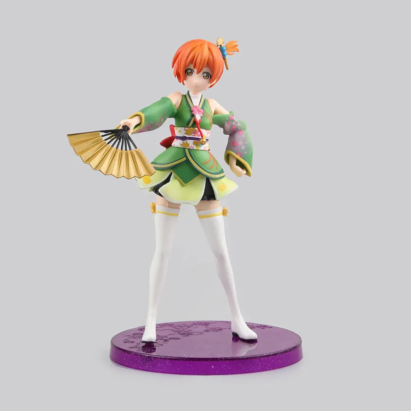 Аниме Love Live School Idol кимоно Rin Hoshizora сексуальная фигура LLG ver. ПВХ фигурка