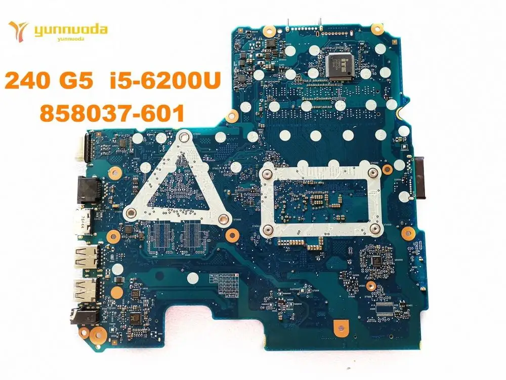 lower price Original for HP 250 G4 laptop motherboard 240 G5 i5-6200U 858037-601 tested good free shipping