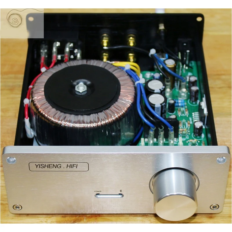 KYYSLB 220 В 35 Вт* 2 LM4766 4,0 Bluetooth усилитель домашний полностью алюминиевый настольный компьютер усилитель используется TL082I Op Amp для предусилителя