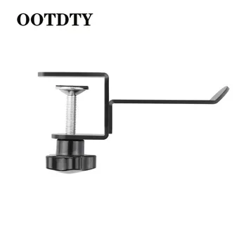 

OOTDTY Universal Metal Gaming Headphones Hanger Mount Headset Stand Holder Desk Hook Clip Organizer Headset Hanger