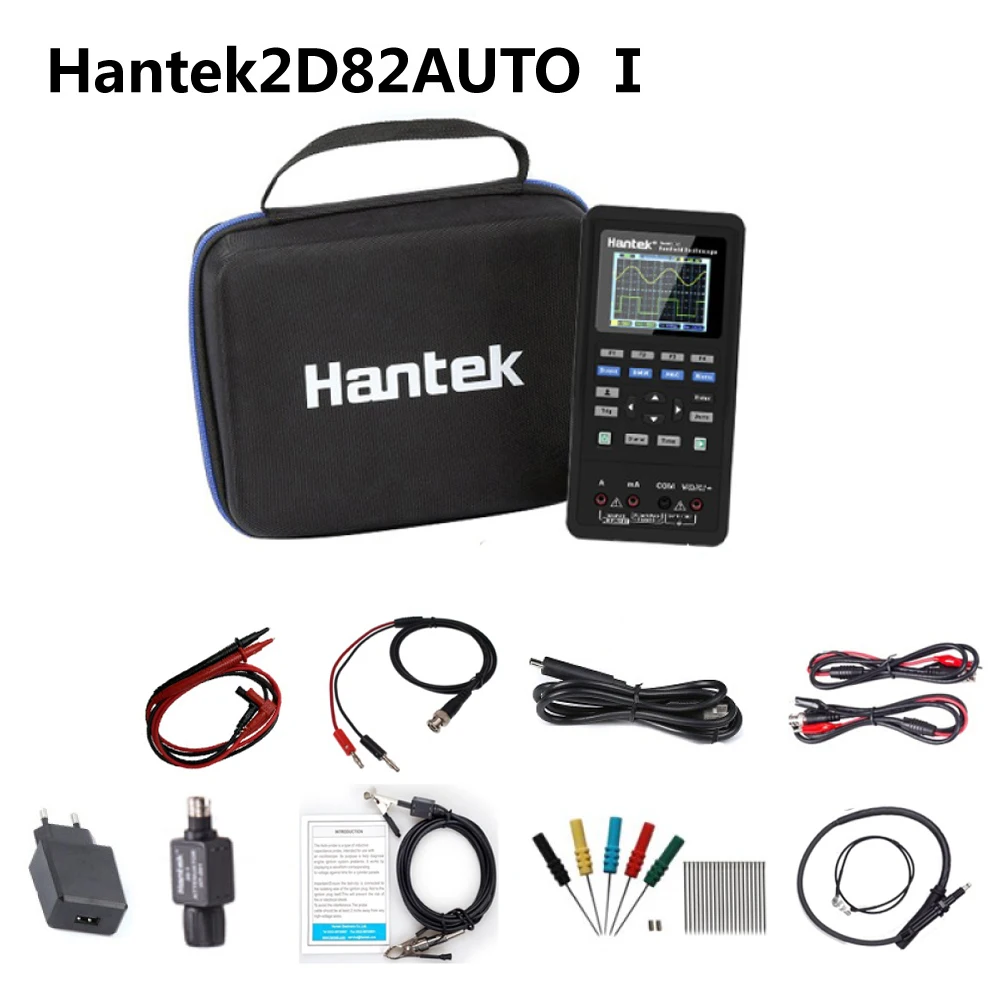 4in1 Hantek 2D82Auto Oscilloscope Automotive diagnostic+DMM+Signal Source Kit II 