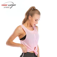 Сетчатая спортивная блузка женская сексуальная майка для фитнеса быстросохнущая футболка без рукавов для бега дышащая куртка для йоги