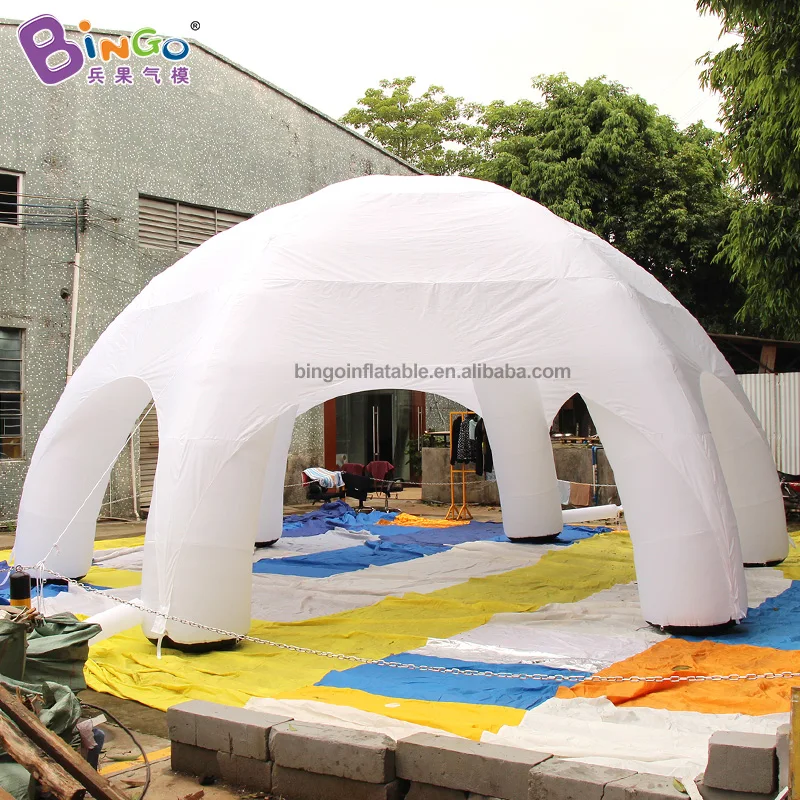  Free shipping 8X4 meters inflatable white tent / inflatable party tents / inflatable event tents to