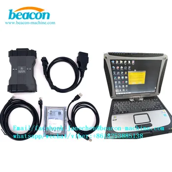 

CF19 laptop+MB STAR C6 Multiplexer for Benz mb SD Connect C6 xentry das wis epc VXDIAG c6 For benz truck diagnostic scanner