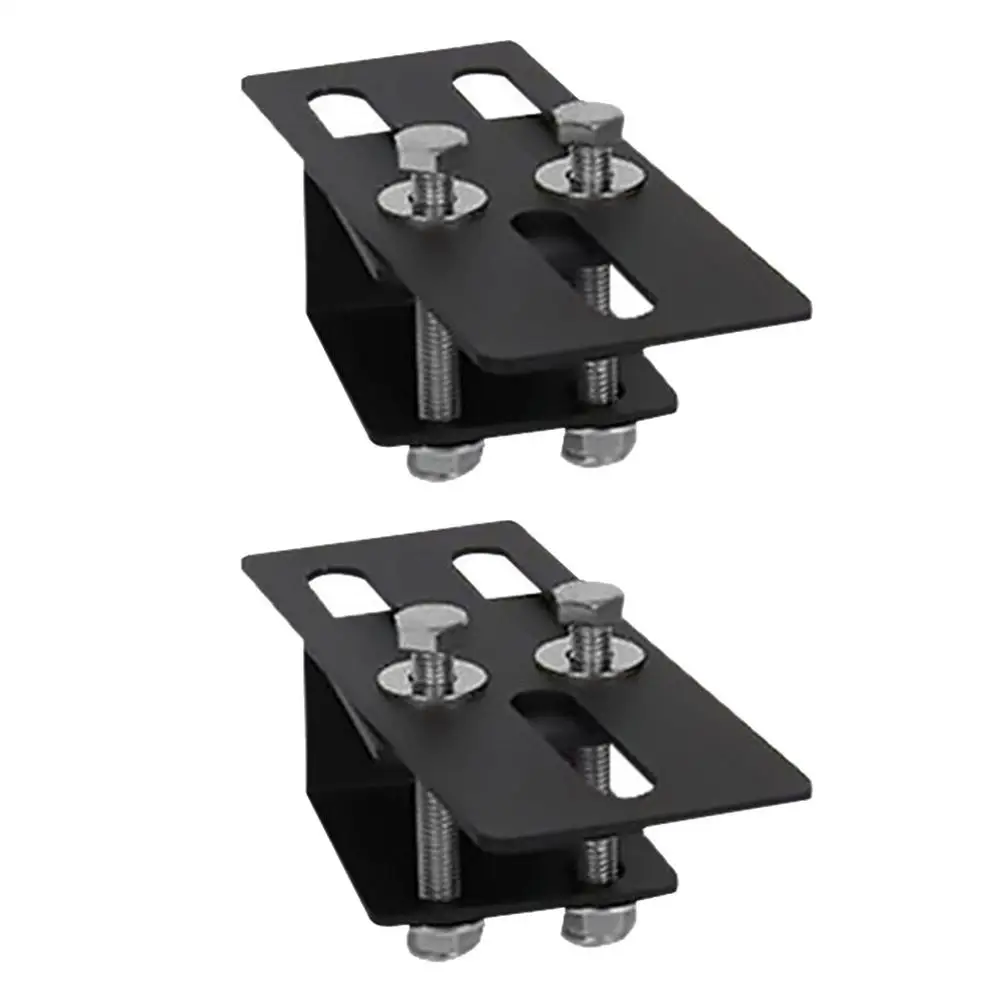 

1 Pair Universal Car Luggage Roof Rack LED Light Bar Mounting Bracket Offroad Auto SUV Pickup Crossbar Lamp Clamp Stand Holder