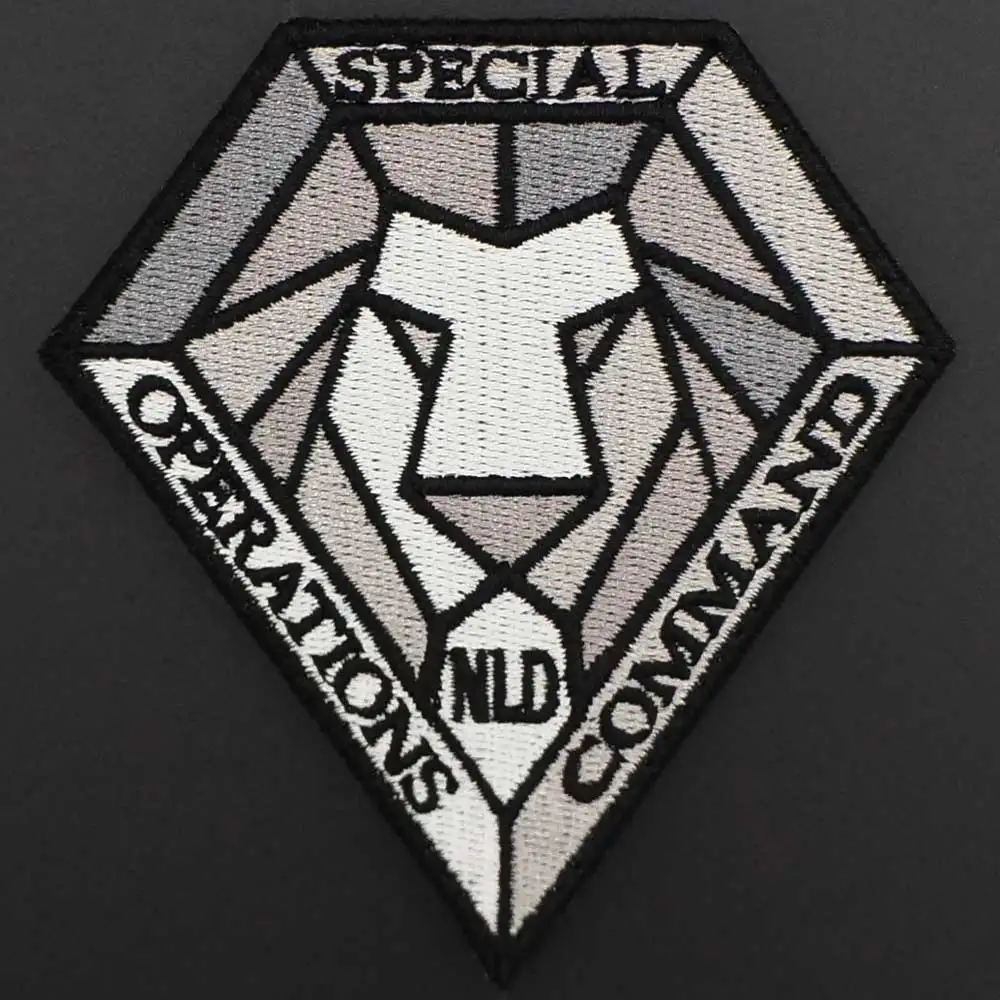 SPECIAL OPERATIONS COMMAND Tactical Military Morale Patches Embroidery Badge with Hook Backing in Backpack Jackets Decoration