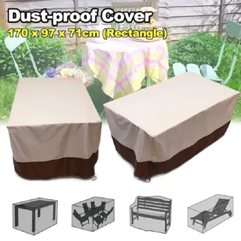 

Outdoor Furniture Dustproof Cover Rectangle Waterproof Oxford Cloth Protector