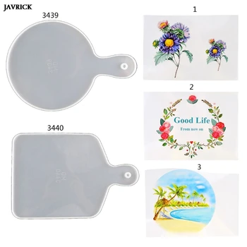 

Beach Service Plate Resin Mold Sea Wave Painting Art Serving Tray Silicone Mould Dish Epoxy Resin Molds Handmade Craft Tools