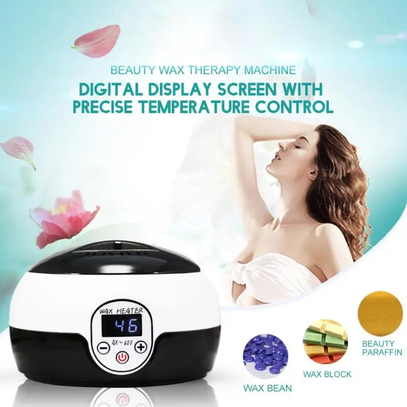 Electric Wax Heater Paraffin Bath Electric Melting Wax Machine Waxing Wax Machine for Female Hair Removal Eu Plug