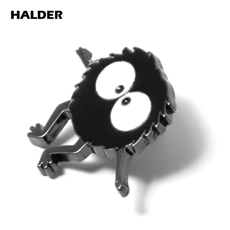 BR0017 halder аниме Мой сосед тонари нет Тоторо пыль металлическая Глянцевая Броши отворот одежда рюкзак сумки джинсовое пальто значки шпильки