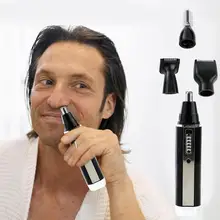 4 в 1 триммер для волос в носу Эпилятор перезаряжаемый Бритва для бровей и бороды бритва комплект соответствие эргономичному дизайну комфорт