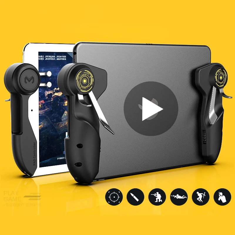 

Trigger Free Fire Control for iPad Android Tablet PUBG Phone Gamepad Joystick Mobile Game Pad Controller L1 R1 Pupg Hand Command