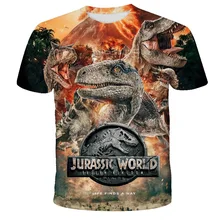 2020 из фильма «Парк Юрского периода»; Fallen Kingdom крутая головка динозавр 3D Футболка с принтом для мальчиков и девочек, в стиле "хип-хоп"; Футболка для мальчиков; Одежда падение 2020 из фильма «Парк Юрского периода»; Fallen Kingdom крутая головка динозавр 3D Футболка с принтом для мальчиков и девочек, в стиле "хип-хоп"; Футболка для мальчиков; Одежда падение