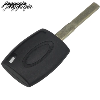 

jingyuqin Transponder Key case shell for Ford Fiesta Mondeo Focus C-Max S-Max Galaxy Kuga HU101 Key case shell