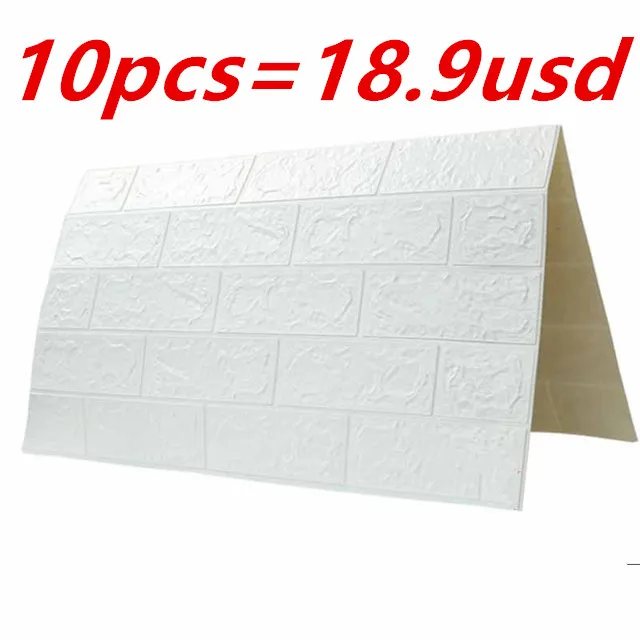 70*77 см DIY 3D кирпичные наклейки на стену украшение для дома гостиной спальни декор