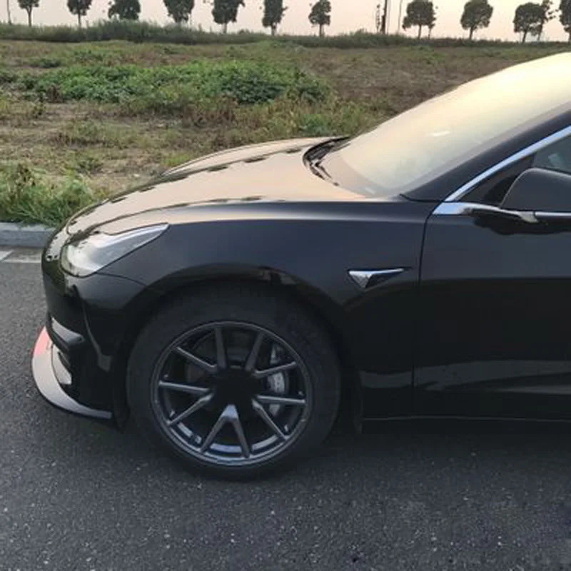 Для Tesla модель 3 центр ступицы колеса пыленепроницаемые аксессуары для автомобиля Черный нержавеющий чехол пластиковая Замена