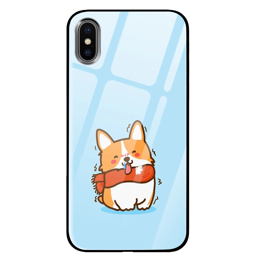 Роскошные Чехлы little fox comic из закаленного стекла для huawei P30 P20 mate 10 20 Honor 8 9 10 Pro Lite - Цвет: 7