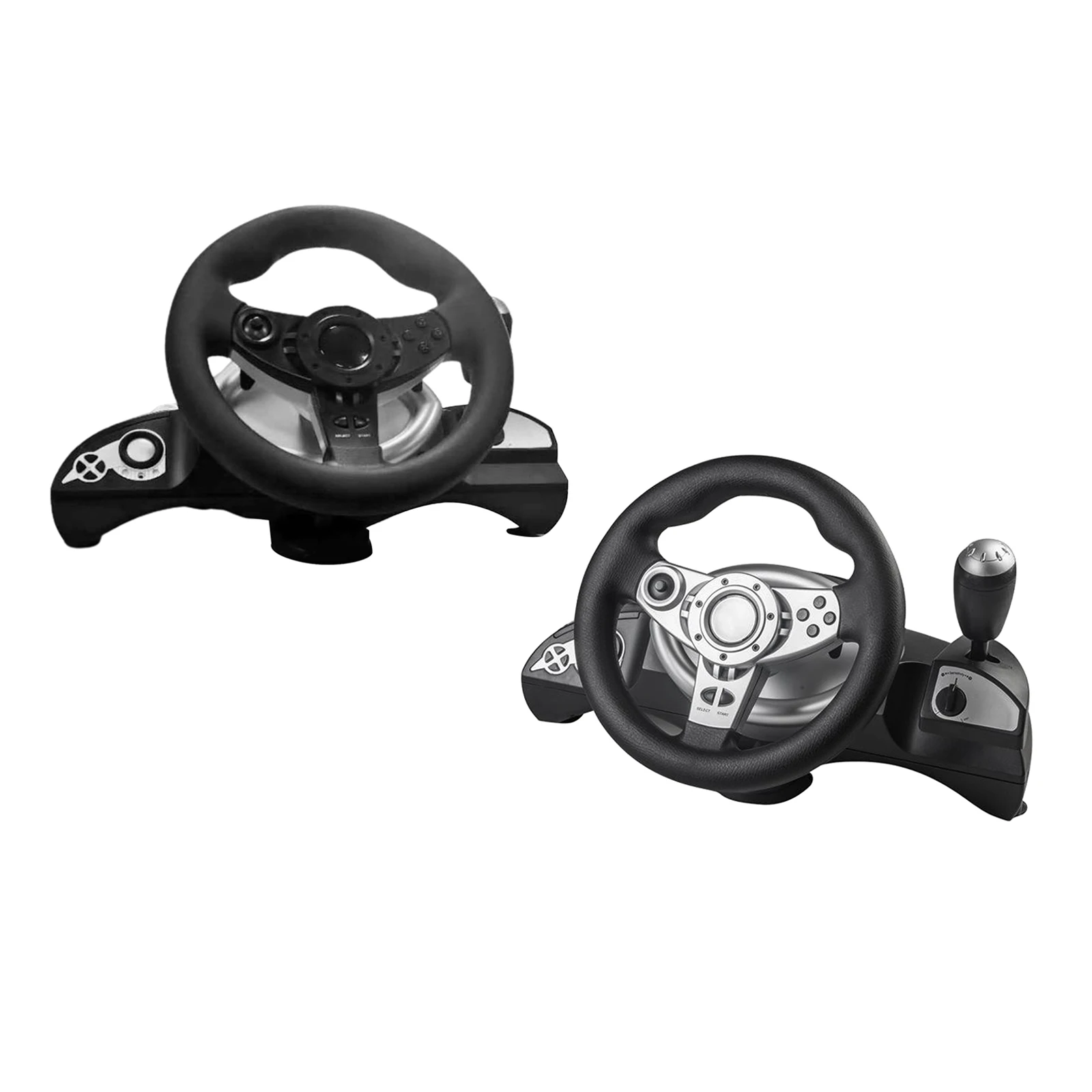 Vibration Car Racing Gaming Steering Wheel Pedal Kit Driving Simulator for PS3/PS2/PC - ANKUX Tech Co., Ltd
