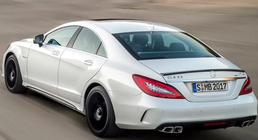 Для Benz-CLS(C218) класс спойлер cls 350 400 450 320 2012- Высокое качество FRP Материал заднего крыла первоклассника Цвет спойлер