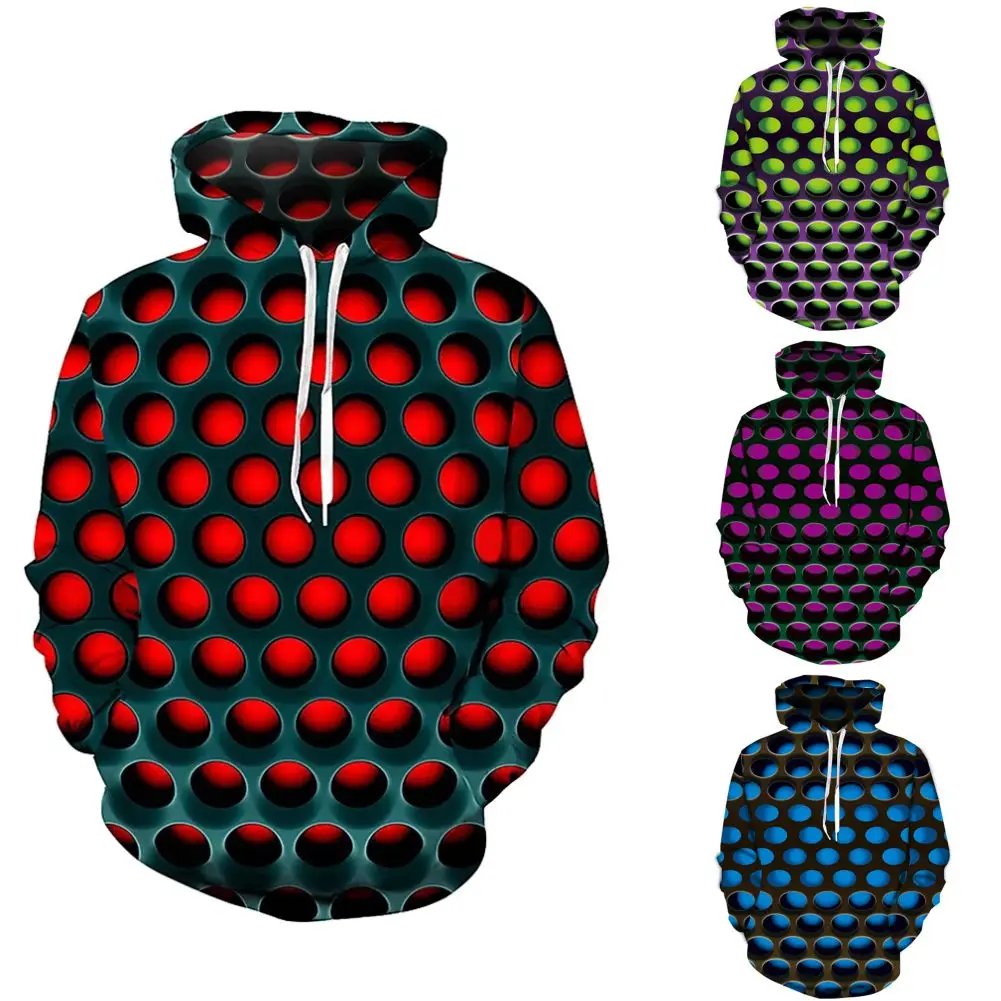 

Men's Plus Size Hoodie Sweatshirt Hoodie Pullover Sweatshirt Geometric 3D Hooded Street Basic Casual Daily Hoodies Sweatshirts