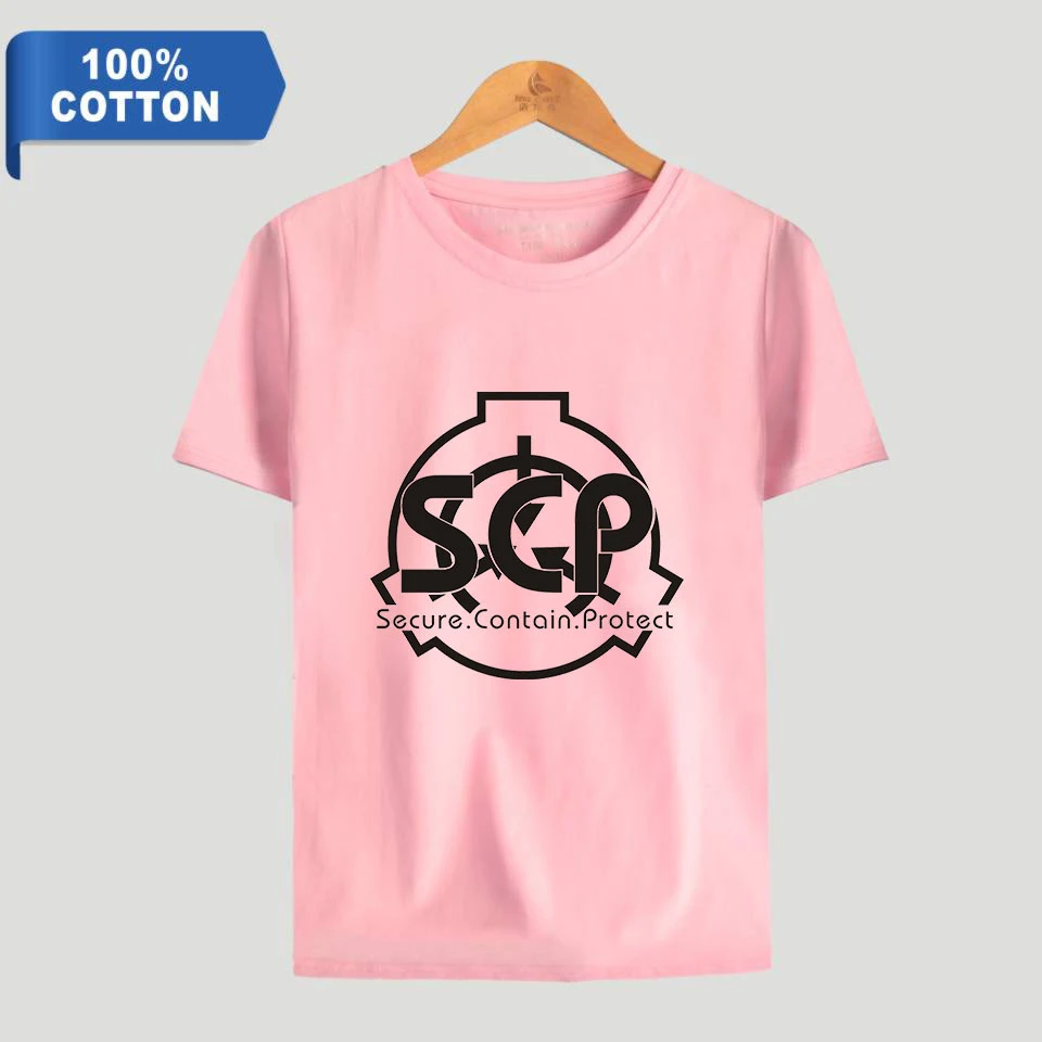 Scp Foundation хлопковая Футболка женская и мужская одежда горячая Распродажа летние футболки с коротким рукавом Kpops топ размера плюс 4xl