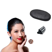 Контроль за маслом и удаление акне мыло для ванны отбеливающий крем и глубоко адсорбирующие потускненные из минерала Турмалин Чистка черного меда мыло