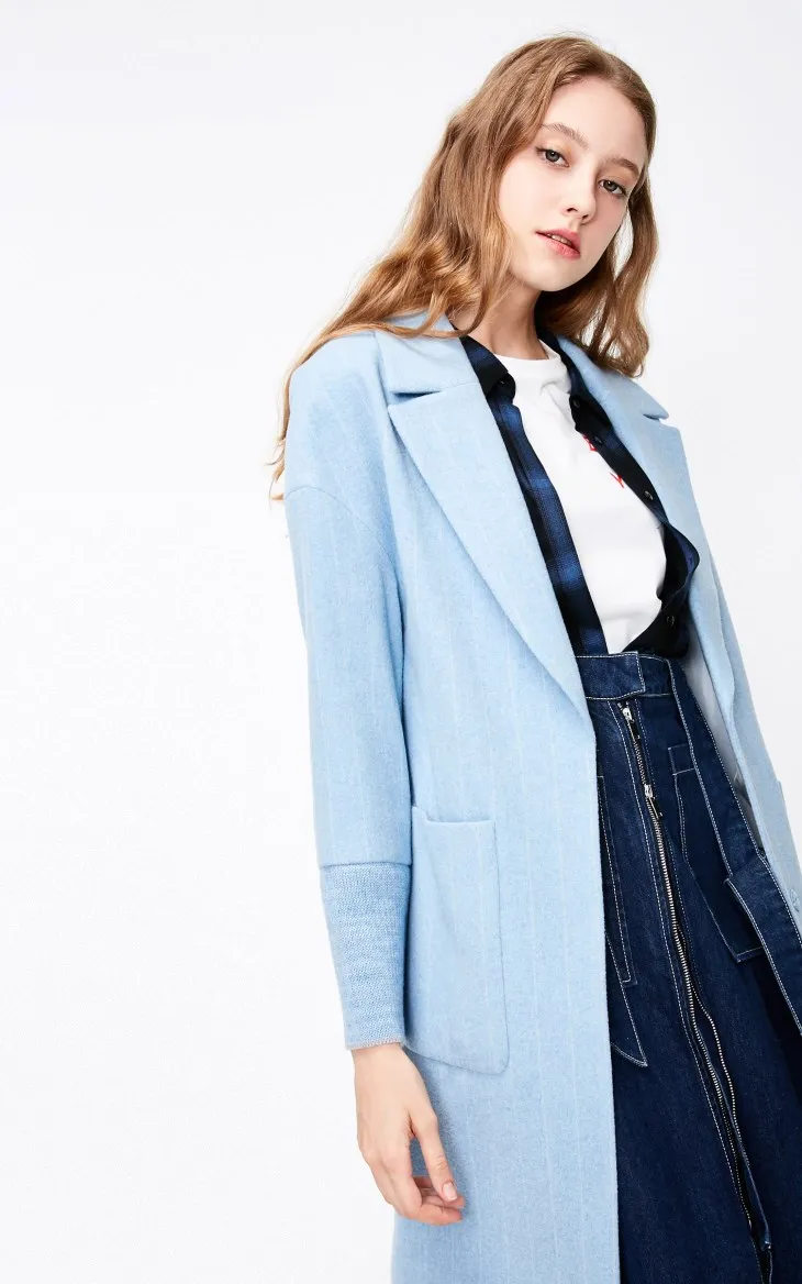 Vero Moda новое шерстяное пальто с манжетами | 318327550