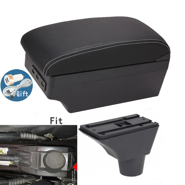 Armsteun Ford B-Max (met schuifklep middenconsole) 2015-2017 / Armster 2 ZWART ( 12V poort