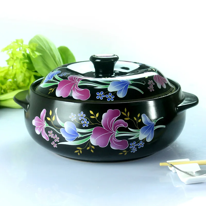 

Korean Lily soup pot rice vermicelli casserole casserole braised chicken stew ceramic pot medicine pot