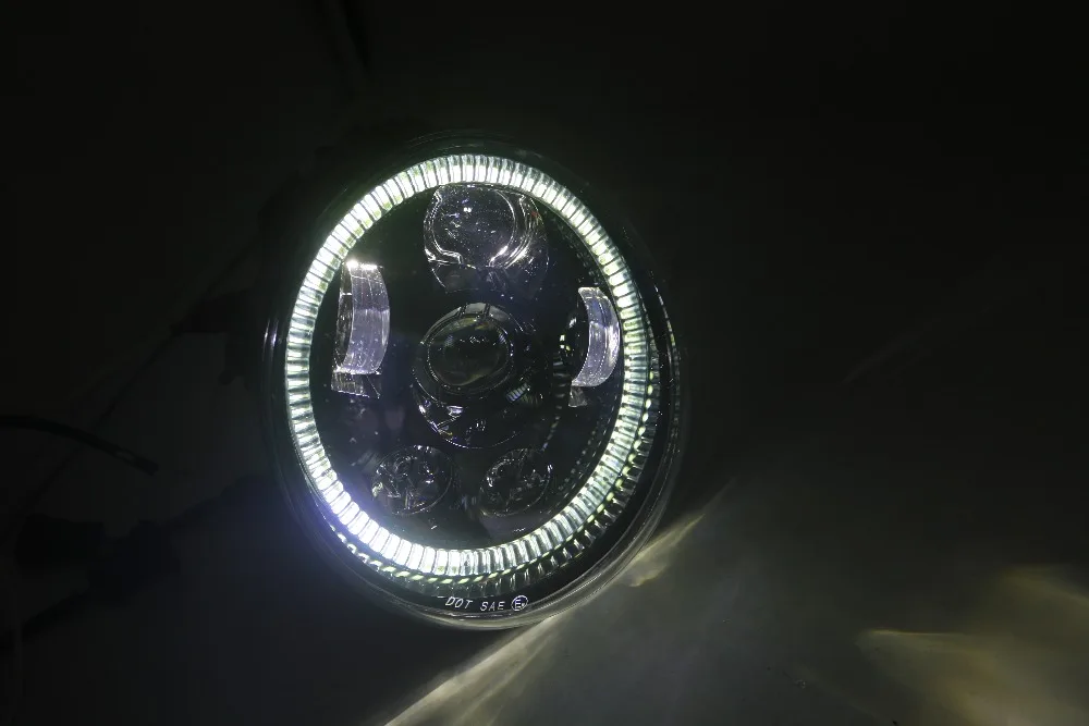 Белый DRL для V-Rod мышцы наружный стержень светодиодный мотоцикл галогеновая фара для V Rod VRSCF VRSC VRSCR 2002