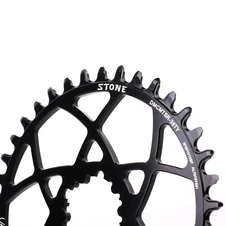 Каменная круглая цепь 0 мм для sram gxp X9 X0 XX1 X1 30t 32 34 36 38 40 42 44 46 48T велосипедная
