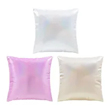

10pcs Custom Sublimation Blank Glitter Pillow Case Cushion Cover Personalized Home Decor Cushion 40*40cm