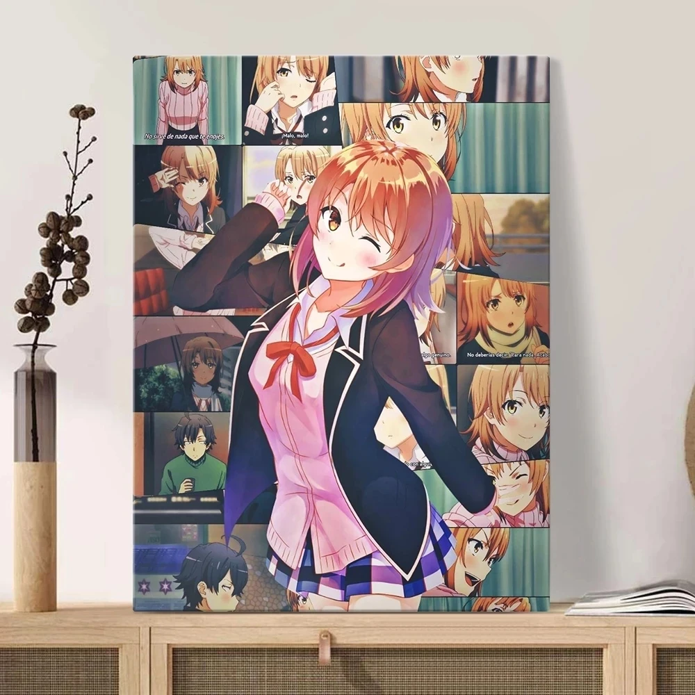 Home Decor Canvas Oregairu Iroha Isshiki Anime Pictures Wall Art Paintings  Hd Prints Poster Modern Modular Living Room Bedroom|Vẽ Tranh & Thư Pháp| -  AliExpress