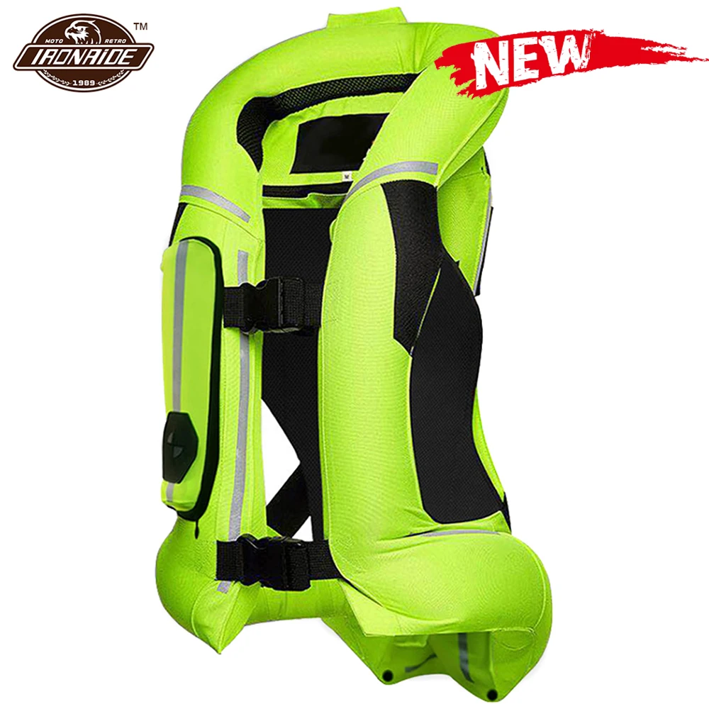 NewMotorcycleAirbagVestReflectiveMotorcycleJacketMotoRacingAir