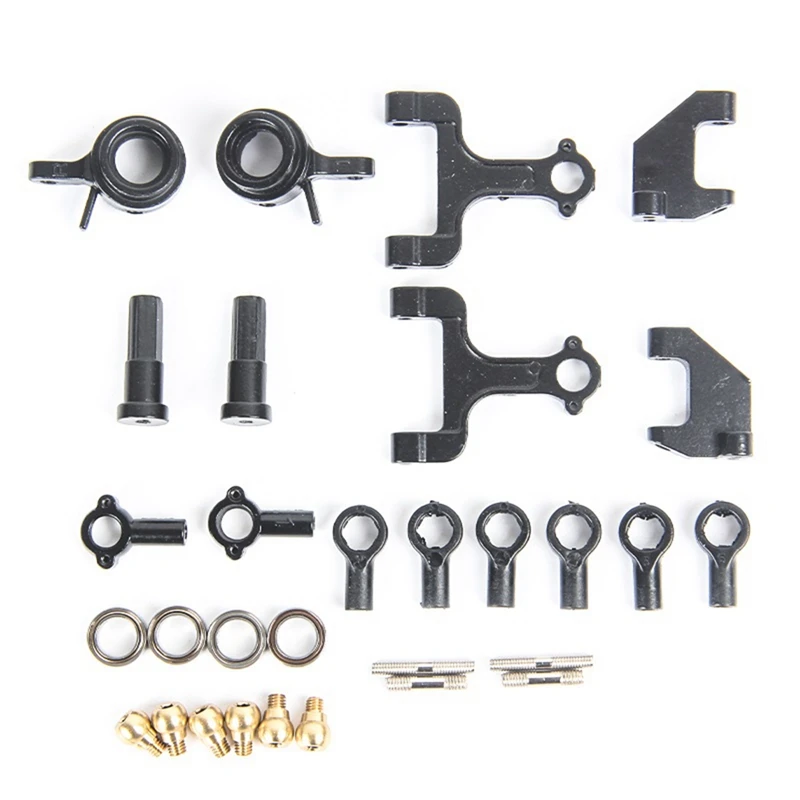Metal Upper and Lower Swing Arm Steering Cup Hex Adapter Set for WPL D12 D42 1/10 RC Car Upgrade Parts Spare Accessories | Игрушки и