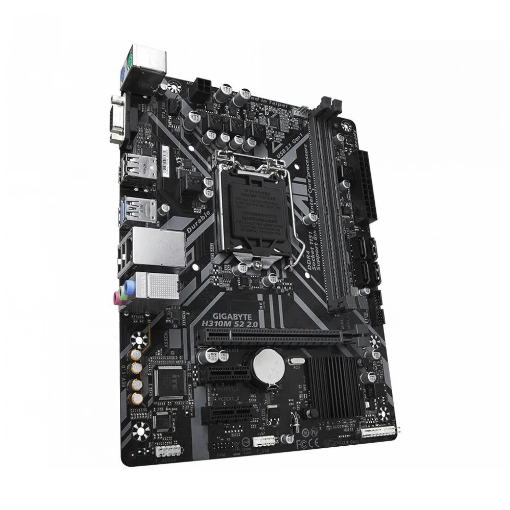 Материнская плата GIGABYTE H310 S1151 MATX H310M S2 2.0