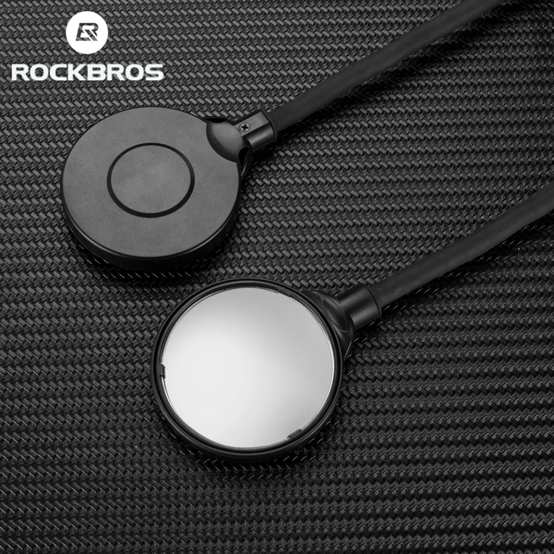 Велосипедное Зеркало ROCKBROS ультралегкое складное акриловое зеркало из АБС