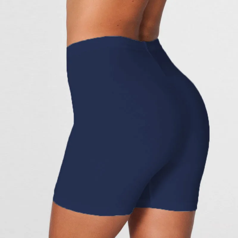 Shorts Women Thin Fitness Casual High Waist Fashion Biker Shorts Summer Slim Knee-Length Bottoms Black Cycling Shorts Streetwear new hooters shorts
