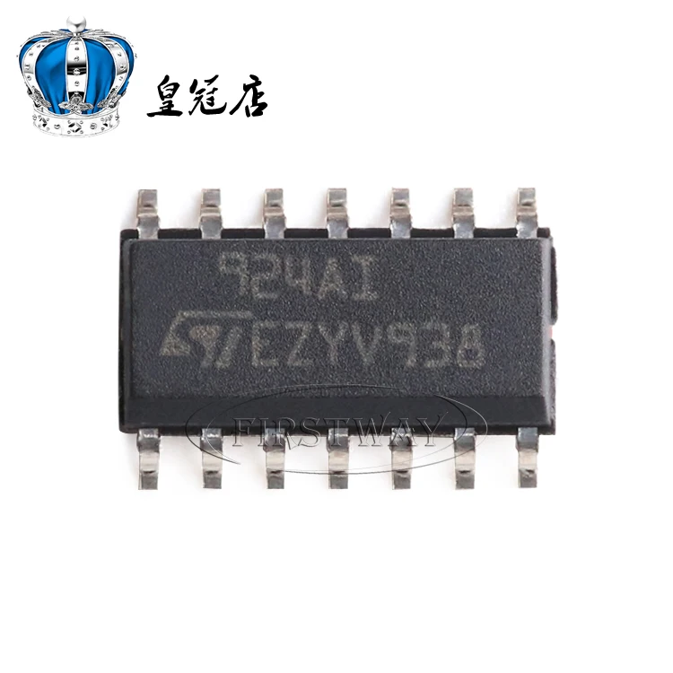 2 шт. TS924AIDT SOIC-14 924AI лапками углублением SOP-14