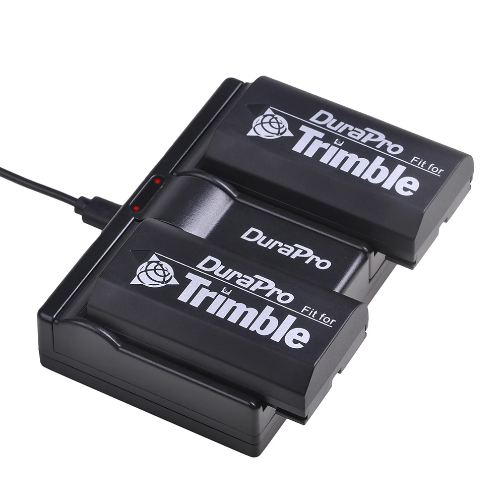 2 шт. 2600 мАч батарея для Trimble 54344,92600 Pentax батарея+ двойное USB зарядное устройство для Trimble 5700 5800, MT1000, R7, R8 gps приемник