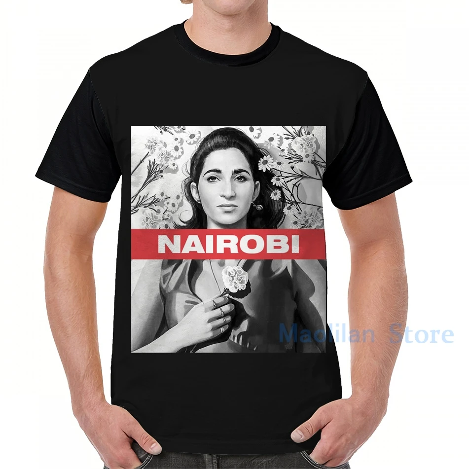 Футболка Мужская/женская с забавным принтом круглым вырезом и коротким рукавом |