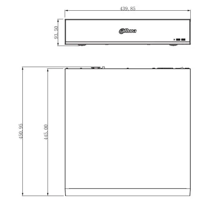 Dahua NVR NVR4832-I 32Channel 2U AI Network Video Recorder 32 Channel IP video access Smart H.265+