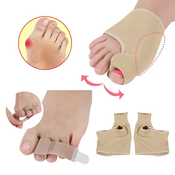 

1/2/3Pair Bunion Protector Hallux Valgus Corrector Foot Care Tool for Pedicure Thumb Straightener Toe Separator Cushion Pad