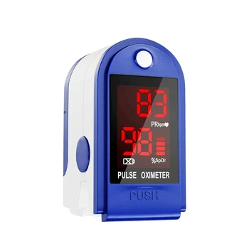 

Fingertip Pulse Oximeter Blood Oxygen Saturation Monitor LED Digital Display 8s Quick Measure SpO2 Monitor Mini Pulse Oximeter