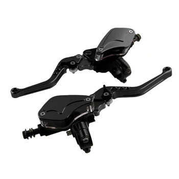 

1 Pair Universal Motorcycle Hydraulic Brake Clutch Master Cylinder Reservoir tank