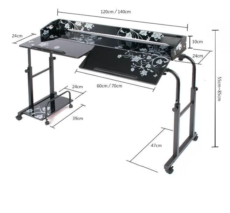 Tafel стенд офисный стоячий поднос для кровати scrivana Dobravel Escritorio ноутбук Регулируемый прикроватный столик Меса компьютерный стол для учебы