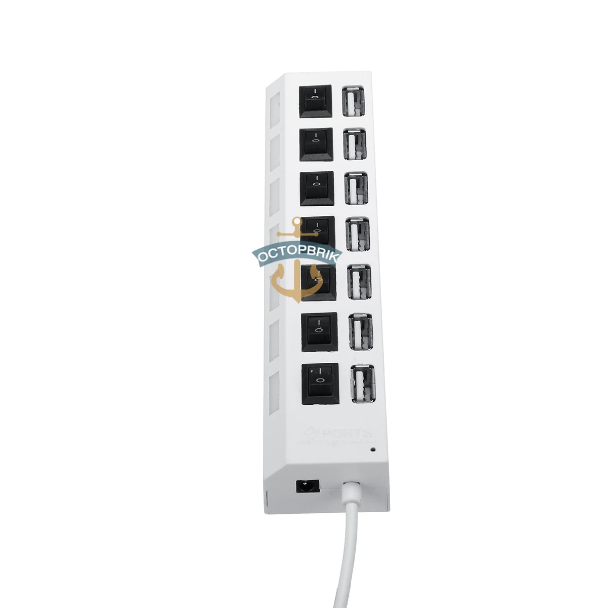 Разветвитель концентратор с 4 7 портами USB 2 0 переключатель подходит для корпуса