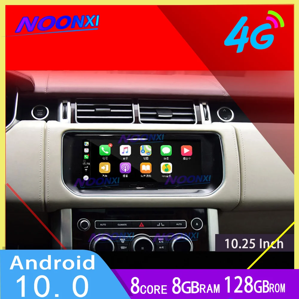 

Touch Screen Car Multimedia Player Stereo GPS Radio Carplay Navigation For Land Rover Range Rover Vogue L405 8+128GB Android 10